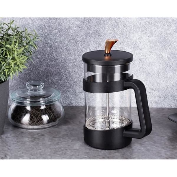 French Press tekanna och kaffebryggare 1000 ml Black Rose Collection