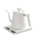 Miniatyrbillede 1 af 2: Gooseneck Elkedel, 1 Liter Kapacitet, 1000W Effekt,EU, hvid