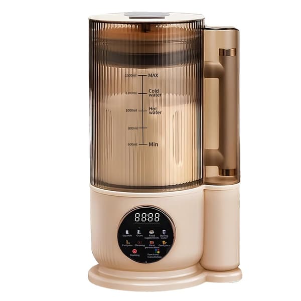 Elektrisk Sojamælk Maskine, Opvarmningskraft, Stille Drift,EU, 1500ml