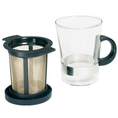 FINUM 4246000 Teglas + Filter Svart Glas 200 ml - 62/424.60.00