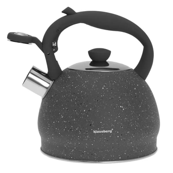Elkedel med fløjte 2l Klausberg Kb-7321 Marmor Lumarko!