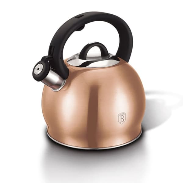 Elkedel 3l Berlinger Haus Bh-7502 Med Fløjtende Rosaguld Lumarko!