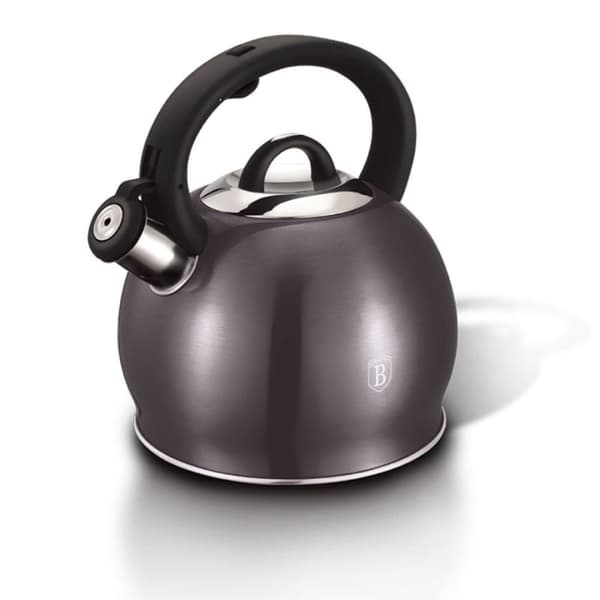 Elkedel 3l Berlinger Haus BH-7504 Med Fløjte Carbon Pro Lumarko!