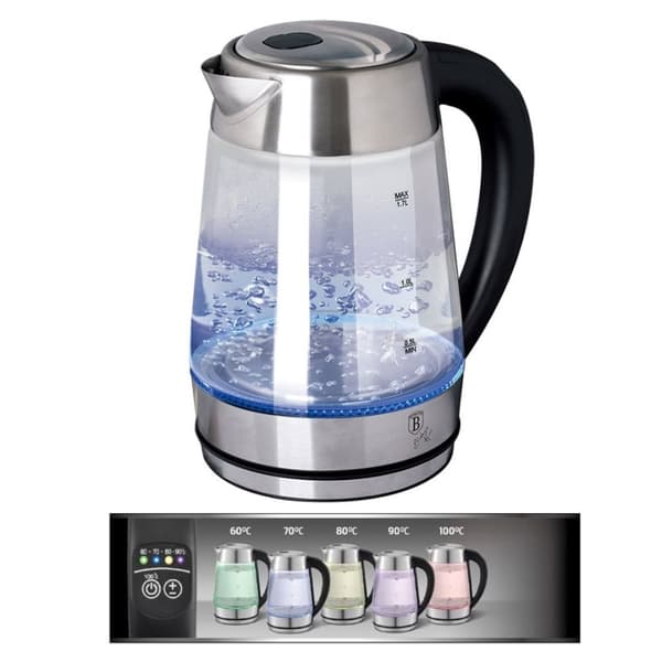 Vattenkokare 1,7 l Berlinger Haus Bh-9127 Temperaturkontroll Lumarko!