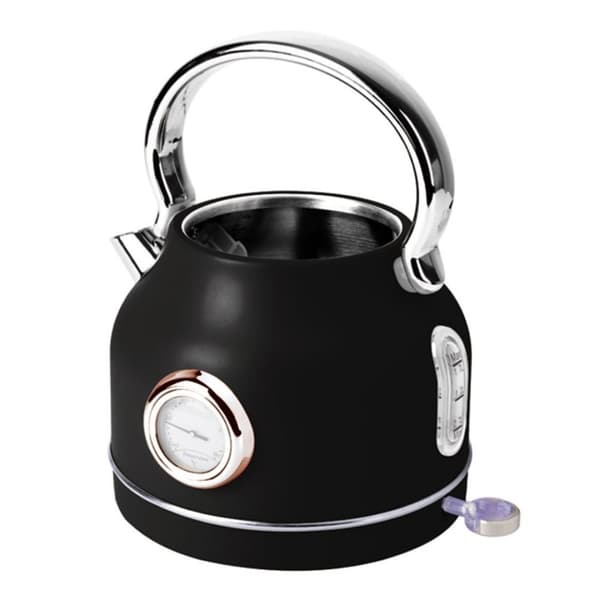 Vattenkokare 1,7 l med termometer Berlinger Haus BH-9513 Black Rose Lumarko!