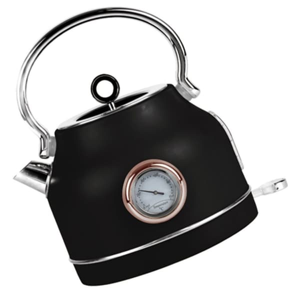 Vattenkokare 1,7 l med termometer Berlinger Haus BH-9513 Black Rose Lumarko!