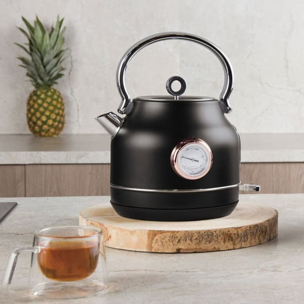 Vattenkokare 1,7 l med termometer Berlinger Haus BH-9513 Black Rose Lumarko!
