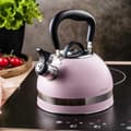 Miniatyrbillede 8 af 11: Elkedel 1,8l med fløjtende Kinghoff Kh-1856 Pink Lumarko!