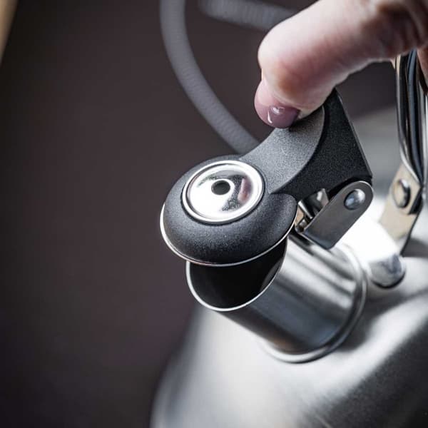 Elkedel 2,5l med fløjte Kinghoff Kh-1859 sølv Lumarko!