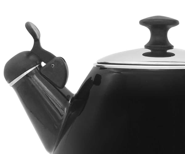 Emaljeret elkedel med fløjtefunktion 2,8l Klausberg Kb-7403 Lumarko!