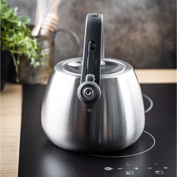 Stålkedel med fløjtefunktion 2,5l Klausberg Kb-7773 Lumarko!