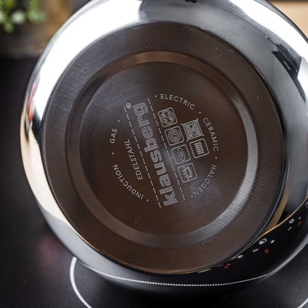 Stålkedel med fløjtefunktion 2,8l Klausberg Kb-7776 Lumarko!