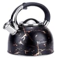 Miniatyrbillede 1 af 7: Elkedel med fløjte 3l Glamour Black Gold E-5155 Lumarko!