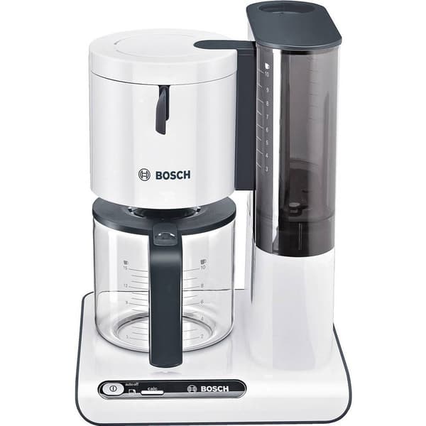 Bosch Haushalt TKA8011 Kaffebryggare Vit, Antracit Kapacitet Koppar=10 Glaskanna, Varmhållningsfunktion