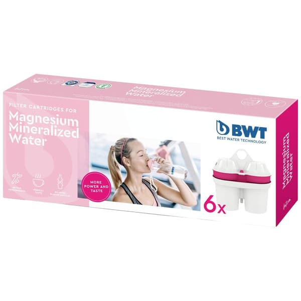 BWT 6 longlife Mg2 814136 Filterkassett Vit