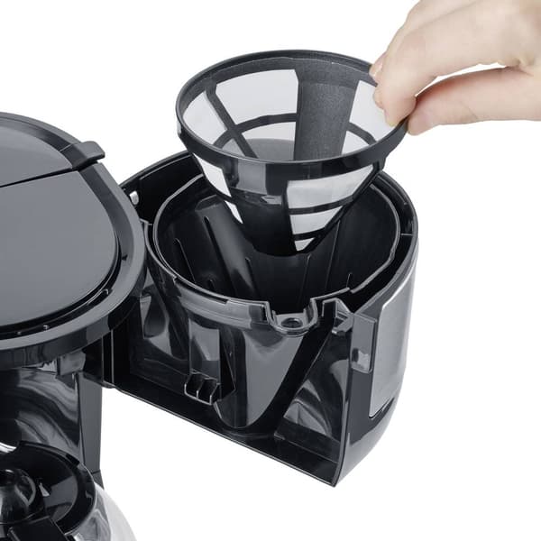 Severin KA 4808 Kaffebryggare Svart Kapacitet Koppar=4