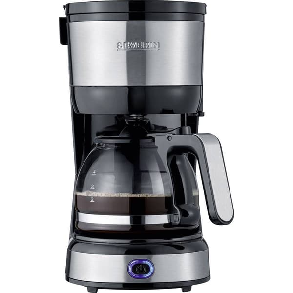 Severin KA 4808 Kaffebryggare Svart Kapacitet Koppar=4