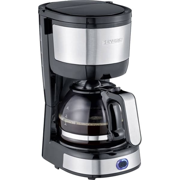 Severin KA 4808 Kaffebryggare Svart Kapacitet Koppar=4