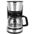 Miniatyrbild 2 av 4: EMERIO CME-122933 Kaffebryggare Svart, Silver Kapacitet Koppar=12 Glaskanna, Varmhållningsfunktion