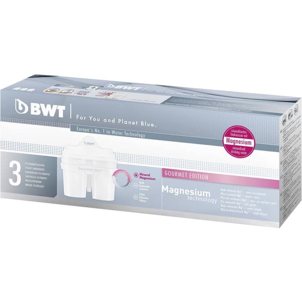 BWT 4x Longlife Mg2+ 814134 Filterkassett Vit