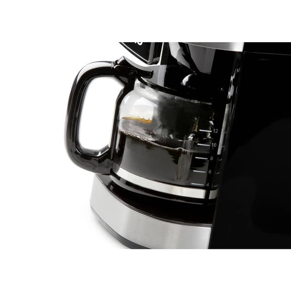 DOMO Grind & Brew DO721K Kaffebryggare Automatisk Svart, Rostfritt stål