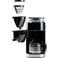 Miniatyrbild 5 av 10: DOMO Grind & Brew DO721K Kaffebryggare Automatisk Svart, Rostfritt stål