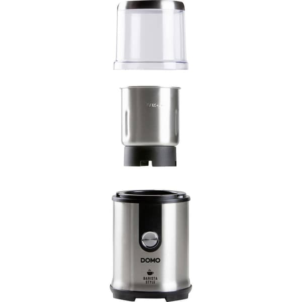 DOMO DO723K Kaffekvarn Silver
