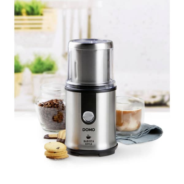 DOMO DO723K Kaffekvarn Silver