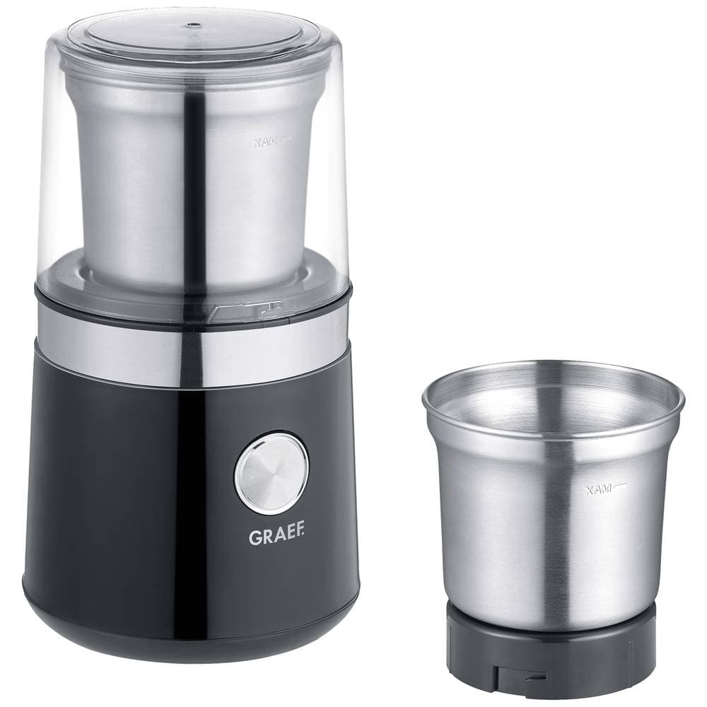 Graef Graef CM102EU Kaffekvarn Svart, Rostfritt stål
