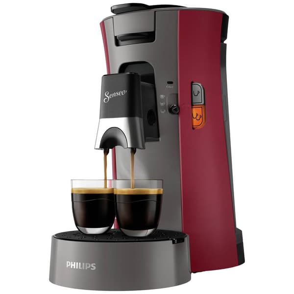 Philips Home SENSEO Select CSA230/90 Kapsel-kaffemaskin Röd