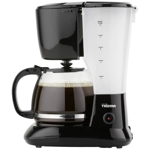 Tristar CM-1245 Kaffebryggare Svart Kapacitet Koppar=12