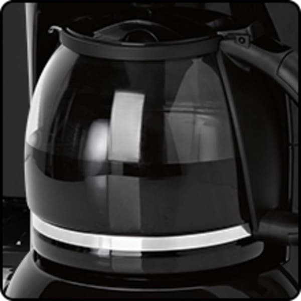 Clatronic KA 3473 Kaffebryggare Svart Kapacitet Koppar=12