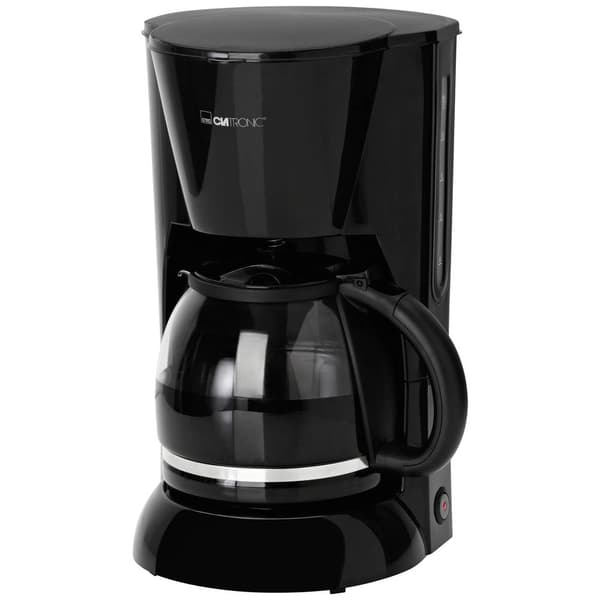 Clatronic KA 3473 Kaffebryggare Svart Kapacitet Koppar=12