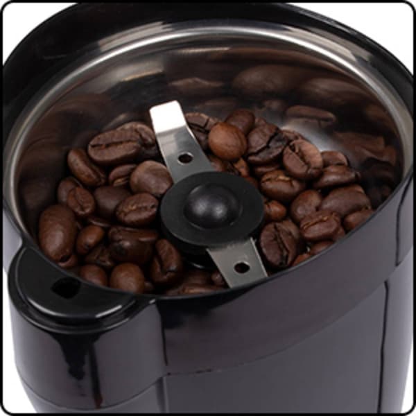 Clatronic KSW 3306 283032 Kaffekvarn Svart Slagräknare i rostfritt stål