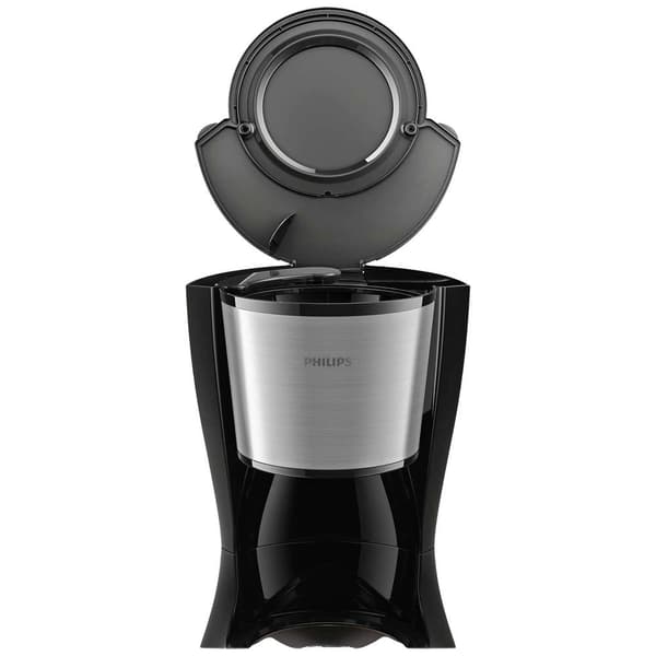 Philips Home Daily Collection HD7462/20 Kaffebryggare Svart, Metall Kapacitet Koppar=15 Glaskanna