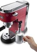 Miniatyrbillede 6 af 11: De'Longhi Dedica Style EC685.R - Stempelmaskine - Rød