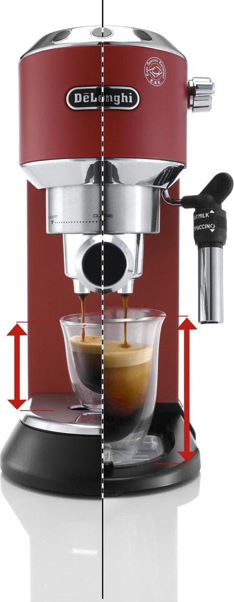 De'Longhi Dedica Style EC685.R - Stempelmaskine - Rød