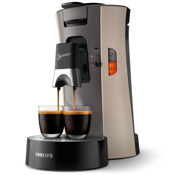 Philips CSA240/30 Senseo Select Kaffepudemaskine Beige/Grå