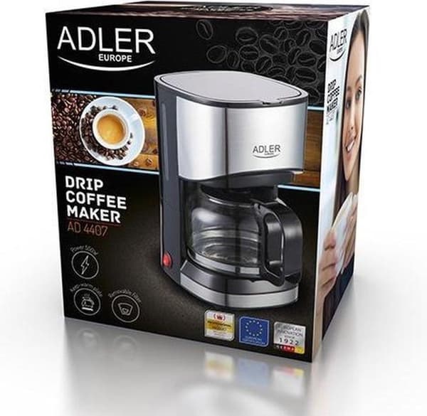 Adler AD 4407 kaffebryggare Semi-auto Drip kaffebryggare