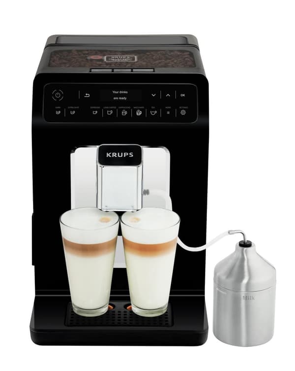 Krups Evidence täysautomaattinen espressokeitin - musta EA8918