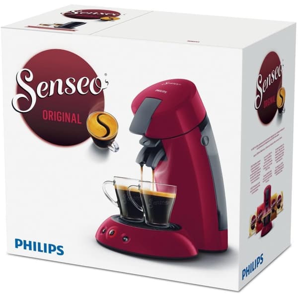 Philips HD6553/80 Senseo Original Kaffepudemaskine Rød