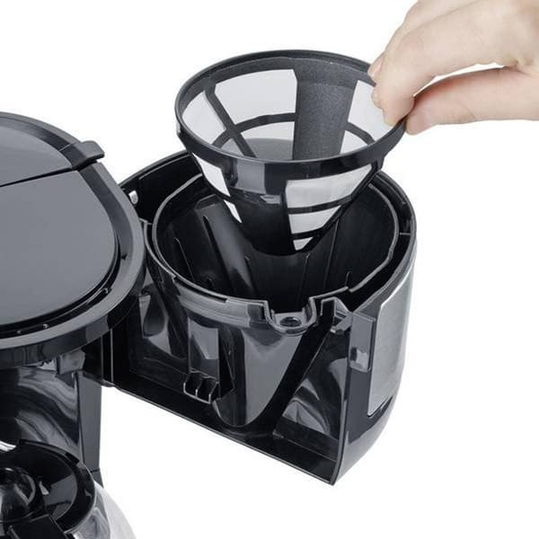 Severin KA 4808 Kaffebryggare rostfritt stål/svart