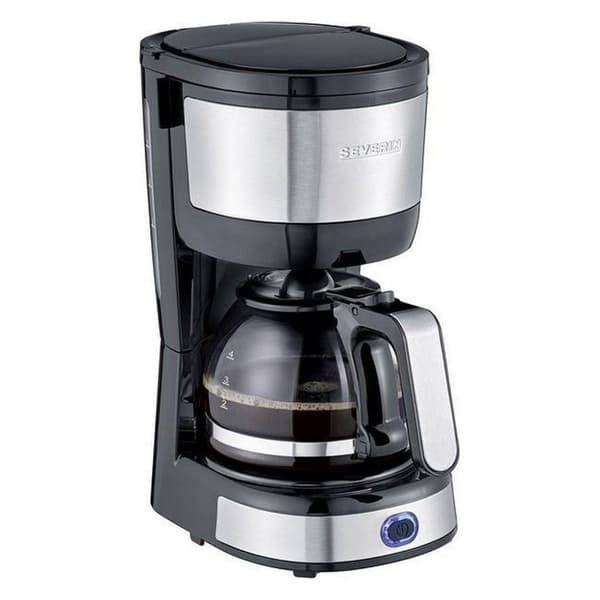 Severin KA 4808 Kaffemaskine rustfrit stål/sort