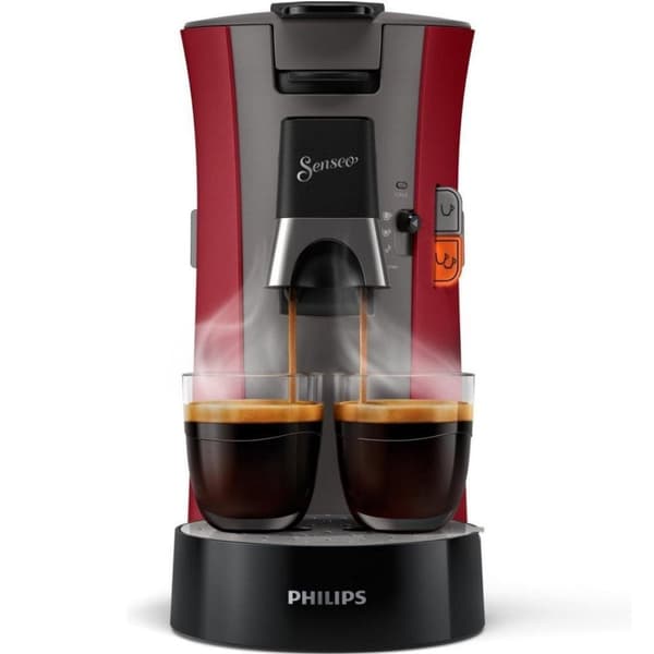 Philips CSA240/90 SENSEO Select Kaffepudemaskine Grå/Rød