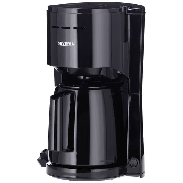 Severin KA 9306 Kaffebryggare Svart Kapacitet Koppar=8 Isolerad kanna, med filterkaffe-funktion