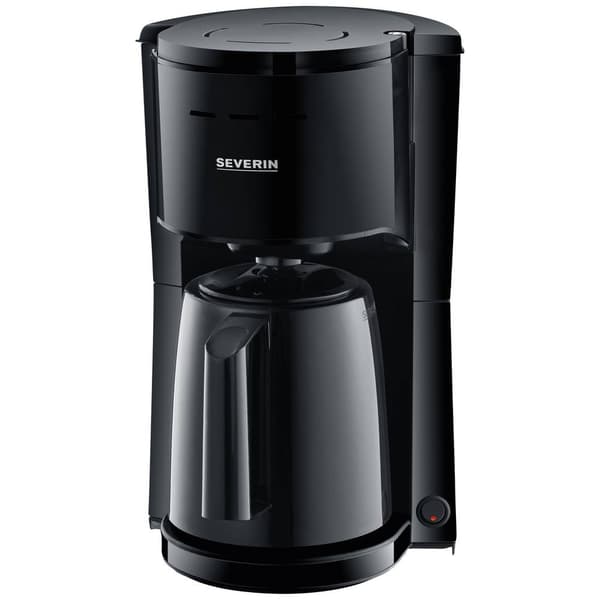 Severin KA 9306 Kaffebryggare Svart Kapacitet Koppar=8 Isolerad kanna, med filterkaffe-funktion