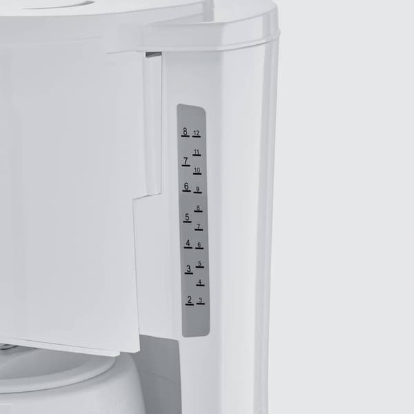 Severin KA 9314 Kaffebryggare Vit Kapacitet Koppar=16 Isolerad kanna