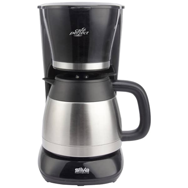 Silva Homeline KA-T 4505 sw Kaffebryggare Svart, Inox Kapacitet Koppar=10 Isolerad kanna