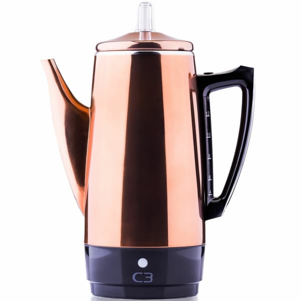 C3 Percolator 12 kopper Basic kobberfarve