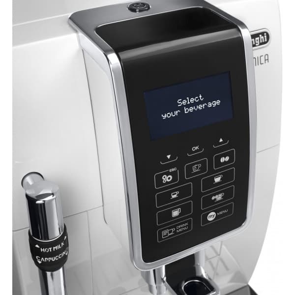 DeLonghi Dinamica ECAM350.35.W -kaffebryggare